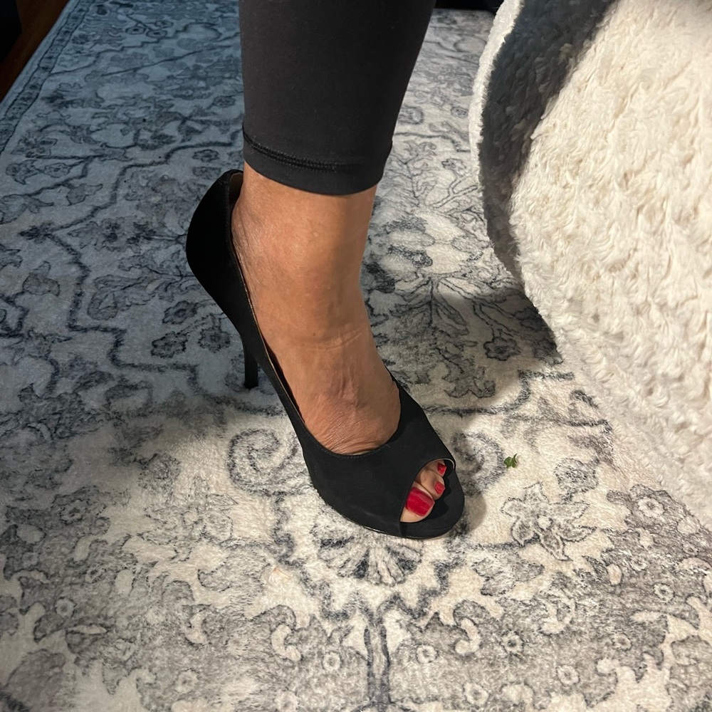 Black Suede Heels